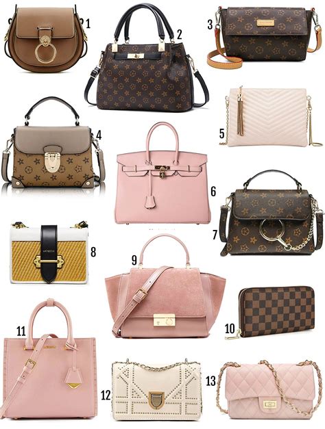 designer bag dupes online|designer knockoff bags for less.